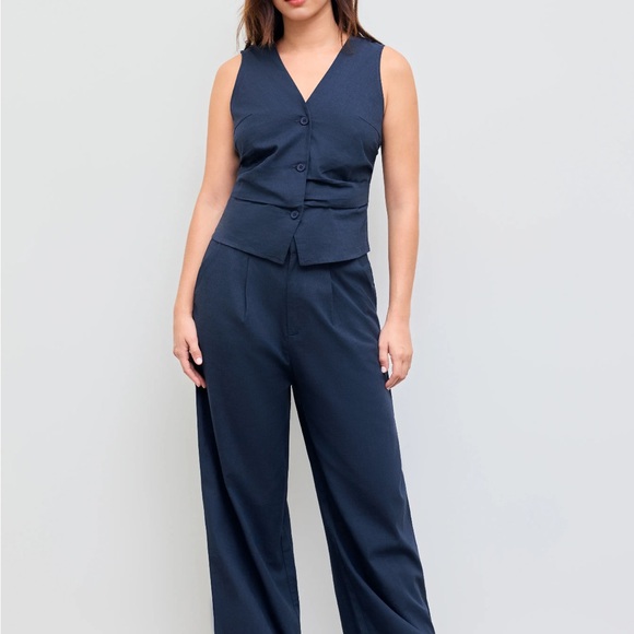 Cider Pocket Wide-Leg Trousers - Picture 4 of 6